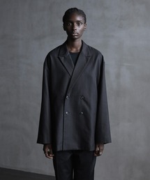 CALLNE（カルネ）の「【CALLNE】 Woolblend Herringbone Double Jacket / ウールブレンドヘリンボーン ダブルジャケット（テーラードジャケット）」