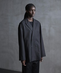 CALLNE（カルネ）の「【CALLNE】 Woolblend Herringbone Double Jacket / ウールブレンドヘリンボーン ダブルジャケット（テーラードジャケット）」