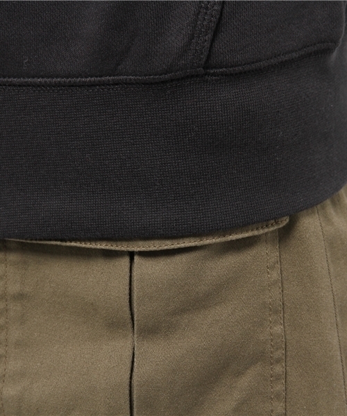 NIKE（ナイキ）の「ウィメンズ ナイキ ジップパーカー WMNS NIKE CLUB FT FZ HOODY-SWOOS 638284-010（パーカー・レディース・ブラック・SMALL/MEDIUM）」の9枚目の写真