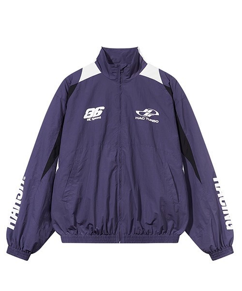 HARSH AND CRUEL（ハーシュアンドクルーエル）の「フットボール/スポーツウェア ナイロントラックジャケット/ピステジャケット ブルゾン HC23W2OT05【Harsh and Cruel】（ブルゾン・メンズ・パープル/ブラック/カーキ・L/M/XL）」の17枚目の写真