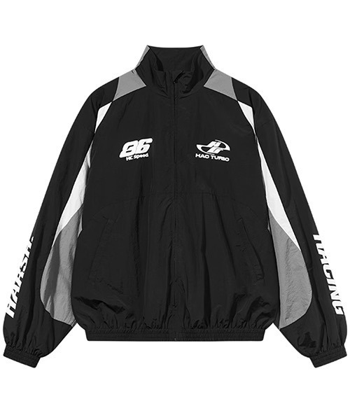 HARSH AND CRUEL（ハーシュアンドクルーエル）の「フットボール/スポーツウェア ナイロントラックジャケット/ピステジャケット ブルゾン HC23W2OT05【Harsh and Cruel】（ブルゾン・メンズ・パープル/ブラック/カーキ・L/M/XL）」の16枚目の写真