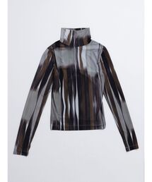 【VEQUM】HI NECK FIT TOPS
