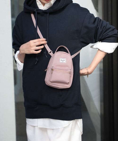 Herschel Supply（ハーシェルサプライ）の「【HERSCHEL SUPPLY】X NOVA CROSSBODY（ボディバッグ/ウエストポーチ・メンズ・その他1/その他2/ベージュ/ブラック/ピンク・FREE）」の3枚目の写真