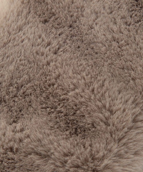 ROPE' PICNIC（ロペピクニック）の「リサイクルフェイクファーティペット（マフラー・レディース・チャコールグレー/ピンク系その他2/ベージュ系その他/キナリ・FREE）」の12枚目の写真