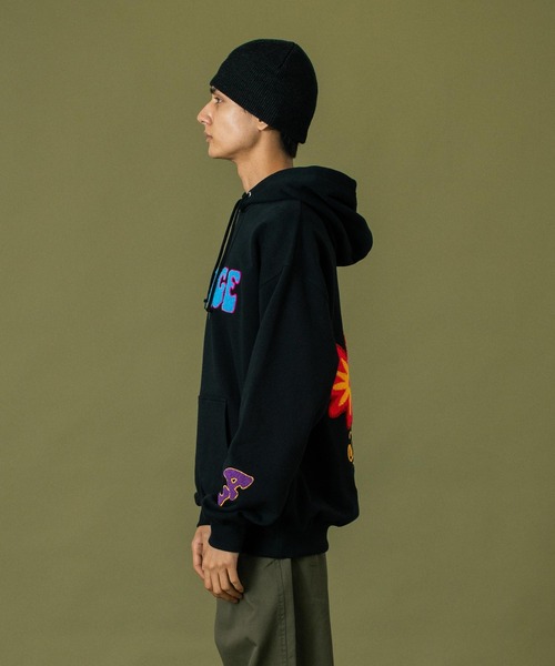 XLARGE FLOWER PULLOVER HOODED エクストララージ FLOWER PULLOVER HOODED SWEAT（パーカー）｜XLARGE（エクストラ