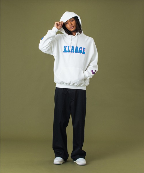 FLOWER PULLOVER HOODED SWEAT（パーカー）｜XLARGE（エクストラ