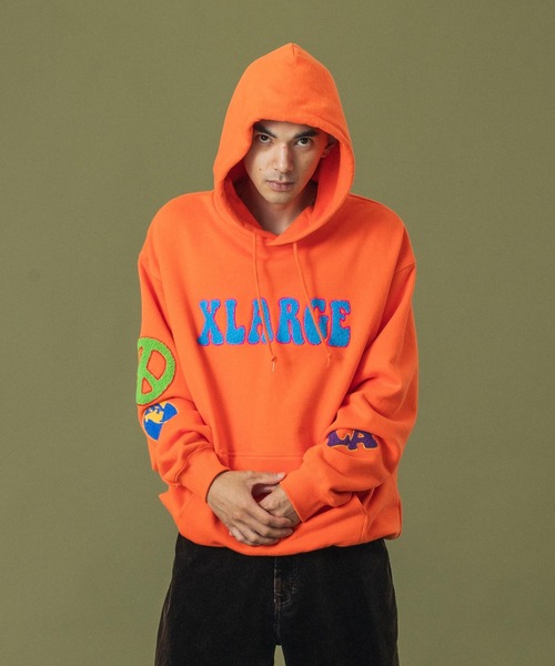 FLOWER PULLOVER HOODED SWEAT（パーカー）｜XLARGE（エクストラ
