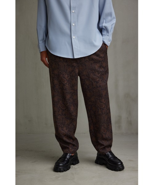 AZUL by moussy(アズールバイマウジー)の「ペイズリーシェフパンツ(その他パンツ・メンズ・ブルー系その他3/ブラウン系その他・FREE)」の4枚目の写真