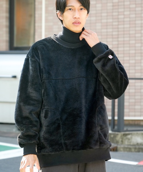 JEMORGAN(ジェーイーモーガン)の「【JEMORGAN/ジェイイーモーガン】ボアボンディング ビッグシルエット トレーナー スウェット(スウェット・メンズ・ブラック/カーキ/ダークブラウン・LARGE/X-LARGE/MEDIUM)」の22枚目の写真