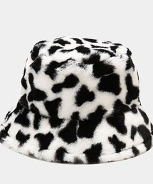 VIBGYOR Women | 【float】フェイクファー ダルメシアン柄 バケットハット(ハット)