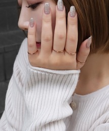 blackdia ocean ステンレスナローリング4点セット