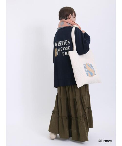 Samansa Mos2（サマンサ モスモス）の「◎ティアードギャザースカート（スカート・レディース・ブラック/カーキ/オフホワイト・F）」の14枚目の写真