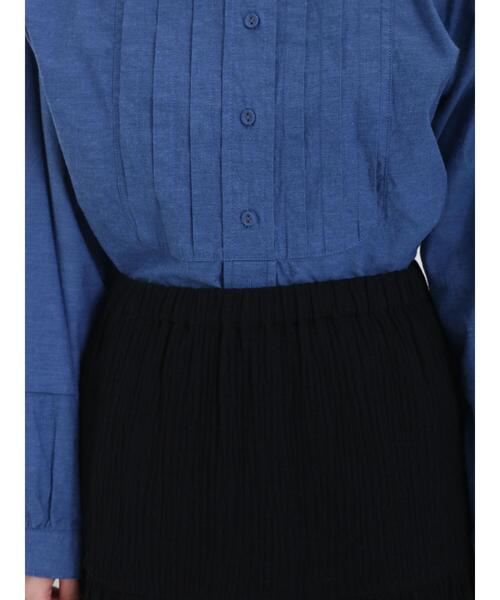 Samansa Mos2（サマンサ モスモス）の「◎ティアードギャザースカート（スカート・レディース・ブラック/カーキ/オフホワイト・F）」の5枚目の写真