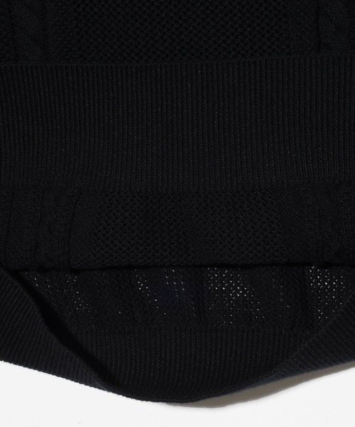 【セール】CABLE KNIT VEST（ベスト）｜SILAS（サイラス）