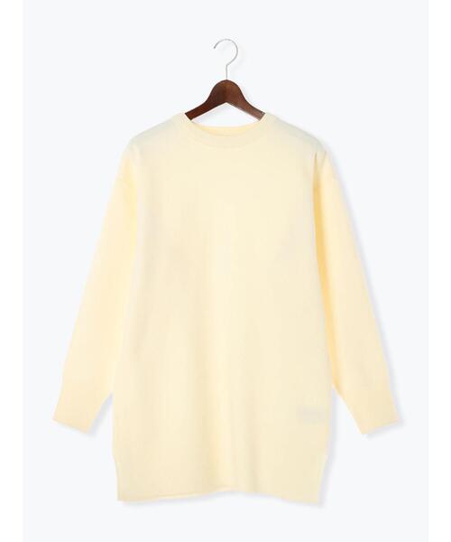 Te chichi（テチチ）の「ダブルジャカードニットチュニック（ニット/セーター・レディース・ミント/チャコールグレー/オフホワイト・F）」の19枚目の写真