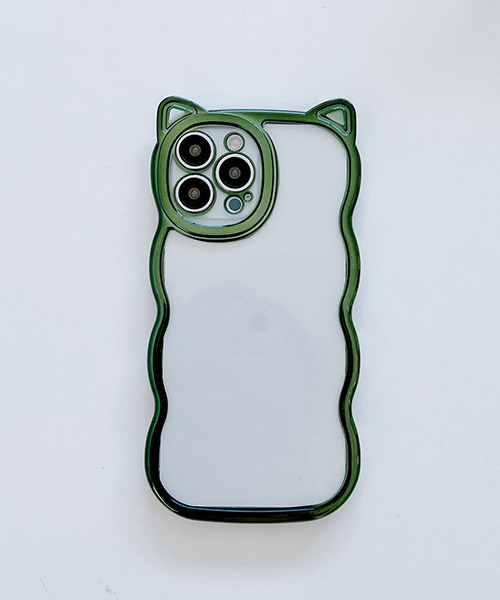 c.u.l（シーユーエル）の「メッキフレーム ネコ耳 iPhoneカバー アイフォンケース ipc701（スマホケース/カバー・レディース・グリーン/ピンク/シルバー/ブルー・iPhone 13/iPhone 12 Pro Max/iPhone 12/iPhone 15/iPhone 15 Pro/iPhone 15 Pro Max/iPhone 14 Pro Max/iPhone 14 Pro/iPhone 14/iPhone 12 Pro/iPhone 11/iPhone 13 Pro Max/iPhone 13 Pro/iPhone 16 Pro/iPhone 16）」の9枚目の写真
