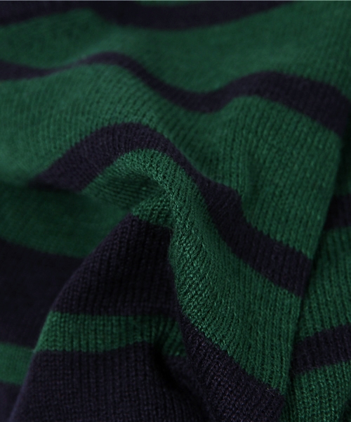 GLOBAL WORK(グローバルワーク)の「12Gアクリルコットンクルーカーディガン長袖/562313(カーディガン/ボレロ・レディース・グリーン/ブルー/オフホワイト/ブラック・SMALL/MEDIUM/LARGE)」の12枚目の写真