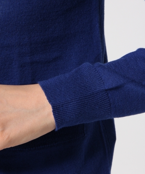 GLOBAL WORK(グローバルワーク)の「12Gアクリルコットンクルーカーディガン長袖/562313(カーディガン/ボレロ・レディース・グリーン/ブルー/オフホワイト/ブラック・SMALL/MEDIUM/LARGE)」の20枚目の写真