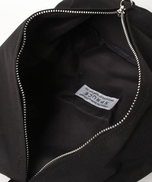 SPRUCE（スプルース）の「EM:SPURCE モカボディバッグ 軽量（ボディバッグ/ウエストポーチ・レディース・カーキ/ホワイト/ブラック/イエロー・FREE）」の7枚目の写真