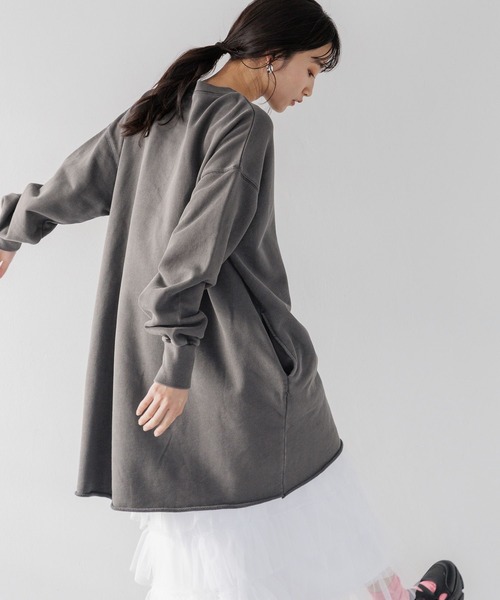 LOWRYS FARM（ローリーズファーム）の「ロゴミニワンピース　996761（ワンピース・レディース・チャコールグレー/ネイビー/アイボリー・FREE）」の13枚目の写真