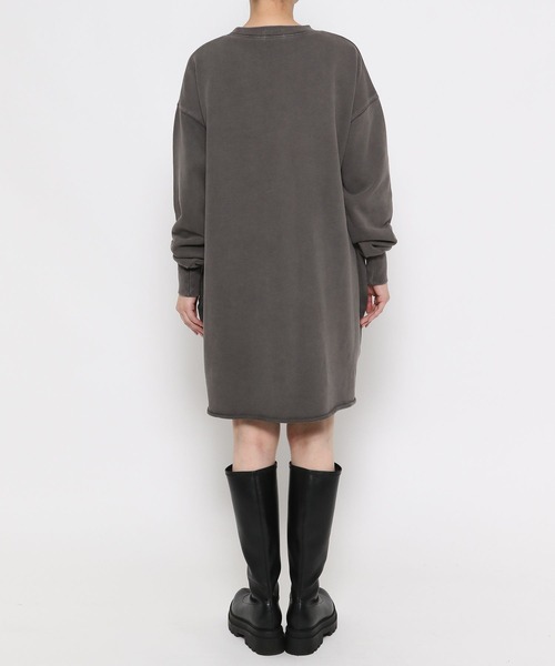 LOWRYS FARM（ローリーズファーム）の「ロゴミニワンピース　996761（ワンピース・レディース・チャコールグレー/ネイビー/アイボリー・FREE）」の17枚目の写真