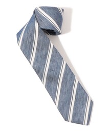 STEFANO BIGI | STEFANO BIGI リネンコットンシルク レジメンタルネクタイ(ネクタイ)