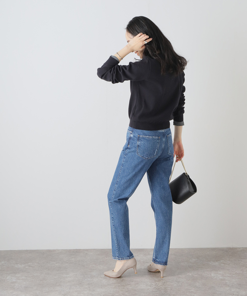 LE TALON（ルタロン）の「6cmVカットシームパンプス（パンプス・レディース・ブラック系その他/ネイビー/ライトグレー・24.5cm/25.5cm/24cm/23.5cm/23cm/22.5cm/21.5/22cm/25cm/21）」の7枚目の写真