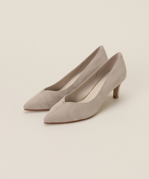 LE TALON（ルタロン）の「6cmVカットシームパンプス（パンプス・レディース・ブラック系その他/ネイビー/ライトグレー・24.5cm/25.5cm/24cm/23.5cm/23cm/22.5cm/21.5/22cm/25cm/21）」の12枚目の写真