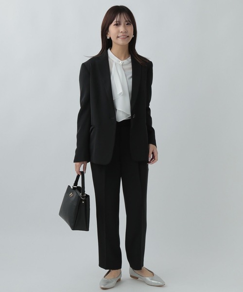 Elura(エルーラ)の「【低身長サイズ Elkotona】コトナ映えラクテーパードパンツ/986466(その他パンツ・レディース・ブラック/ネイビー/グレイッシュベージュ・SMALL/MEDIUM)」の12枚目の写真