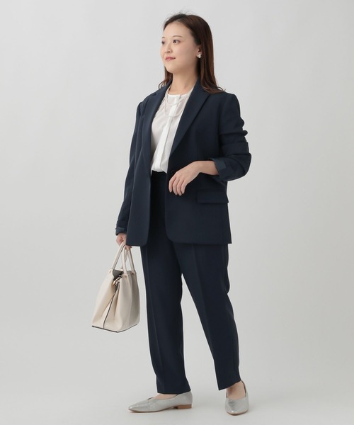 Elura(エルーラ)の「【低身長サイズ Elkotona】コトナ映えラクテーパードパンツ/986466(その他パンツ・レディース・ブラック/ネイビー/グレイッシュベージュ・SMALL/MEDIUM)」の14枚目の写真