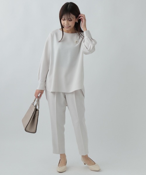 Elura(エルーラ)の「【低身長サイズ Elkotona】コトナ映えラクテーパードパンツ/986466(その他パンツ・レディース・ブラック/ネイビー/グレイッシュベージュ・SMALL/MEDIUM)」の16枚目の写真