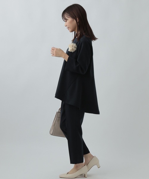 Elura(エルーラ)の「【低身長サイズ Elkotona】コトナ映えラクテーパードパンツ/986466(その他パンツ・レディース・ブラック/ネイビー/グレイッシュベージュ・SMALL/MEDIUM)」の19枚目の写真