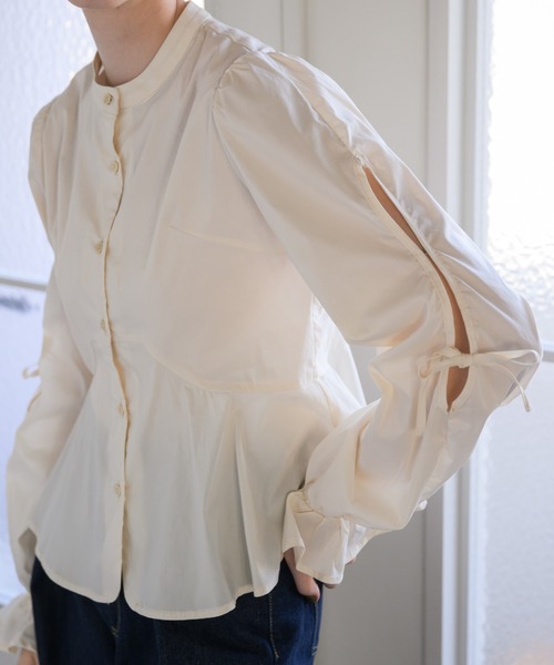 新品　OHGA PEPLUM BLOUSE ぺプラムブラウス PEPLUM BLOUSE | OHGA