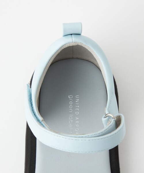 green label relaxing(グリーンレーベルリラクシング)の「TJ GLR メッシ グルカ サンダル 22cm-23cm(サンダル・キッズ・オフホワイト/ライトブルー/ブラック・23cm/22cm)」の16枚目の写真