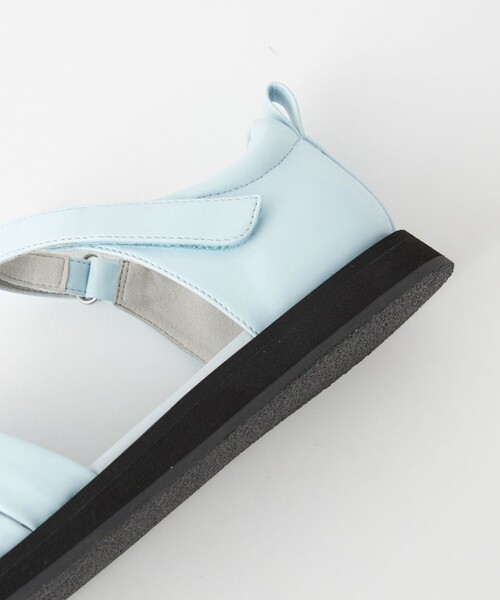 green label relaxing(グリーンレーベルリラクシング)の「TJ GLR メッシ グルカ サンダル 22cm-23cm(サンダル・キッズ・オフホワイト/ライトブルー/ブラック・23cm/22cm)」の6枚目の写真