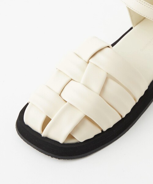 green label relaxing(グリーンレーベルリラクシング)の「TJ GLR メッシ グルカ サンダル 22cm-23cm(サンダル・キッズ・オフホワイト/ライトブルー/ブラック・23cm/22cm)」の8枚目の写真