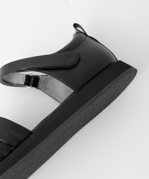 green label relaxing(グリーンレーベルリラクシング)の「TJ GLR メッシ グルカ サンダル 22cm-23cm(サンダル・キッズ・オフホワイト/ライトブルー/ブラック・23cm/22cm)」の5枚目の写真