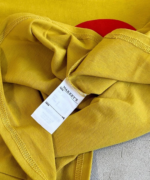 Life Support Products(ライフサポートプロダクツ)の「半袖プリントT(80~150cm)(Tシャツ/カットソー・キッズ・オレンジ/ネイビー/マスタード/チャコール/キナリ/カーキ/ブラック/エメラルド/オフホワイト/杢グレー・80/90/95/100/110/120/130/140/150)」の18枚目の写真