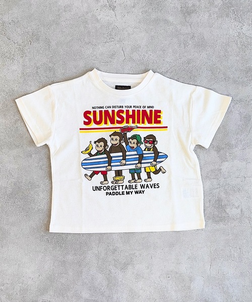 Life Support Products(ライフサポートプロダクツ)の「半袖プリントT(80~150cm)(Tシャツ/カットソー・キッズ・オレンジ/ネイビー/マスタード/チャコール/キナリ/カーキ/ブラック/エメラルド/オフホワイト/杢グレー・80/90/95/100/110/120/130/140/150)」の11枚目の写真