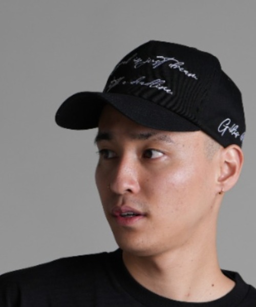 GALLIS ADDICTION（ガリスアディクション）の「GA LETTERS-刺繍CAP（キャップ・メンズ・ブラック・FREE）」の9枚目の写真