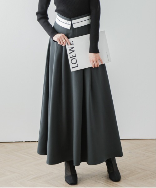 AMELY(エミリー)の「2Wayフレアスカート(スカート・レディース・グレー/ブラック・M/L)」の8枚目の写真