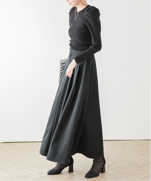 AMELY(エミリー)の「2Wayフレアスカート(スカート・レディース・グレー/ブラック・M/L)」の11枚目の写真