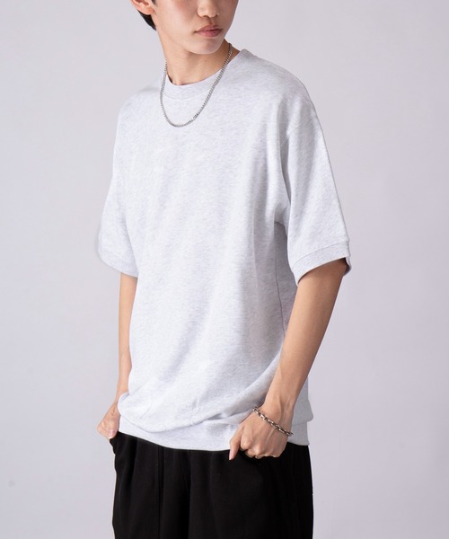 United Athle（ユナイテッドアスレ）の「【United Athle】8.2オンス ショートスリーブ スウェット (裏パイル) 5198（Tシャツ/カットソー・メンズ・インディゴブルー/ミント/ブラック/アッシュ/ナチュラル・L/S/XL/M）」の13枚目の写真