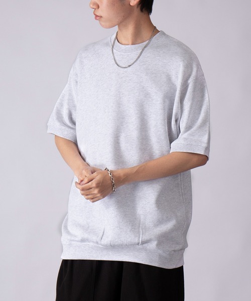 United Athle（ユナイテッドアスレ）の「【United Athle】8.2オンス ショートスリーブ スウェット (裏パイル) 5198（Tシャツ/カットソー・メンズ・インディゴブルー/ミント/ブラック/アッシュ/ナチュラル・L/S/XL/M）」の12枚目の写真