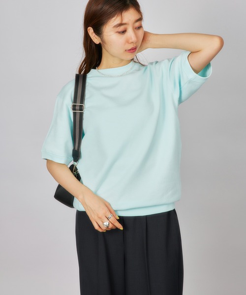 United Athle（ユナイテッドアスレ）の「【United Athle】8.2オンス ショートスリーブ スウェット (裏パイル) 5198（Tシャツ/カットソー・メンズ・インディゴブルー/ミント/ブラック/アッシュ/ナチュラル・L/S/XL/M）」の7枚目の写真