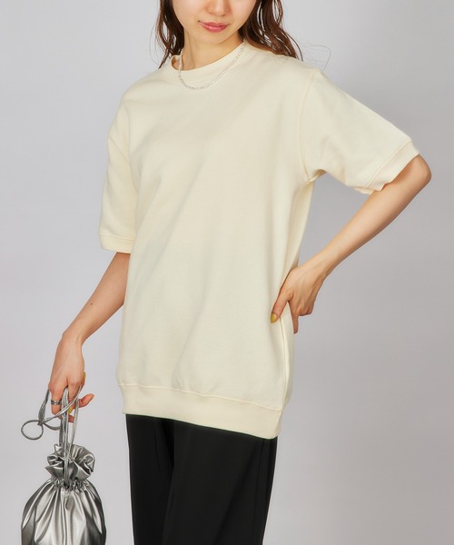 United Athle（ユナイテッドアスレ）の「【United Athle】8.2オンス ショートスリーブ スウェット (裏パイル) 5198（Tシャツ/カットソー・メンズ・インディゴブルー/ミント/ブラック/アッシュ/ナチュラル・L/S/XL/M）」の17枚目の写真