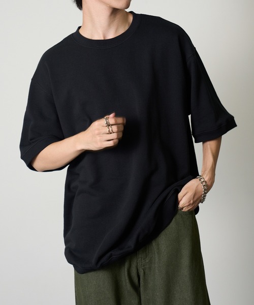 United Athle（ユナイテッドアスレ）の「【United Athle】8.2オンス ショートスリーブ スウェット (裏パイル) 5198（Tシャツ/カットソー・メンズ・インディゴブルー/ミント/ブラック/アッシュ/ナチュラル・L/S/XL/M）」の20枚目の写真