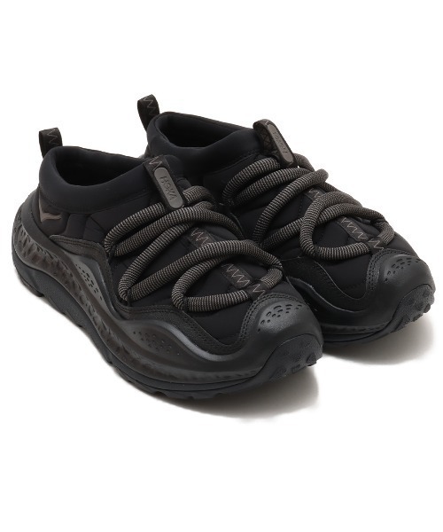 HOKA（ホカ）の「HOKA ONEONE ORA PRIMO / ホカ オネオネ オラ プリモ（スニーカー・メンズ・ブラック/カーキ・26.0cm/25.5cm/25.0cm/24.5cm/24.0cm/23.5cm/23.0cm/30.0cm/29.0cm/28.5cm/28.0cm/27.5cm/27.0cm/26.5cm）」の2枚目の写真