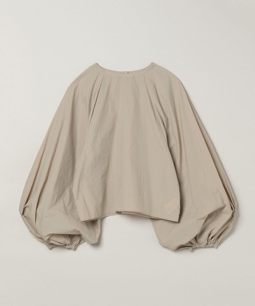 JEANASIS（ジーナシス）の「ソフトラスターソデボリュームプルオーバー/109939（シャツ/ブラウス・レディース・オフホワイト/ブラック/ベージュ・FREE）」の20枚目の写真