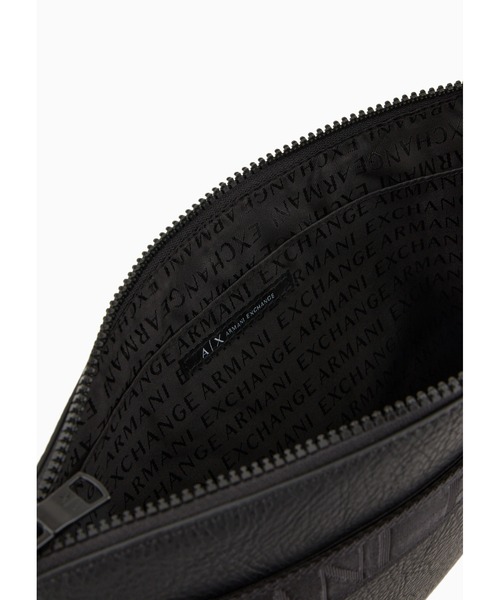 ARMANI EXCHANGE(アルマーニエクスチェンジ)の「【A|X アルマーニ エクスチェンジ】<オンライン限定>AXロゴ クラッチバッグ(クラッチバッグ・メンズ・ブラック・FREE)」の5枚目の写真